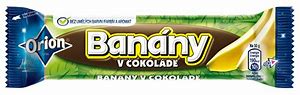 Banán v čokoláde 45 g, Orion. / 1ks